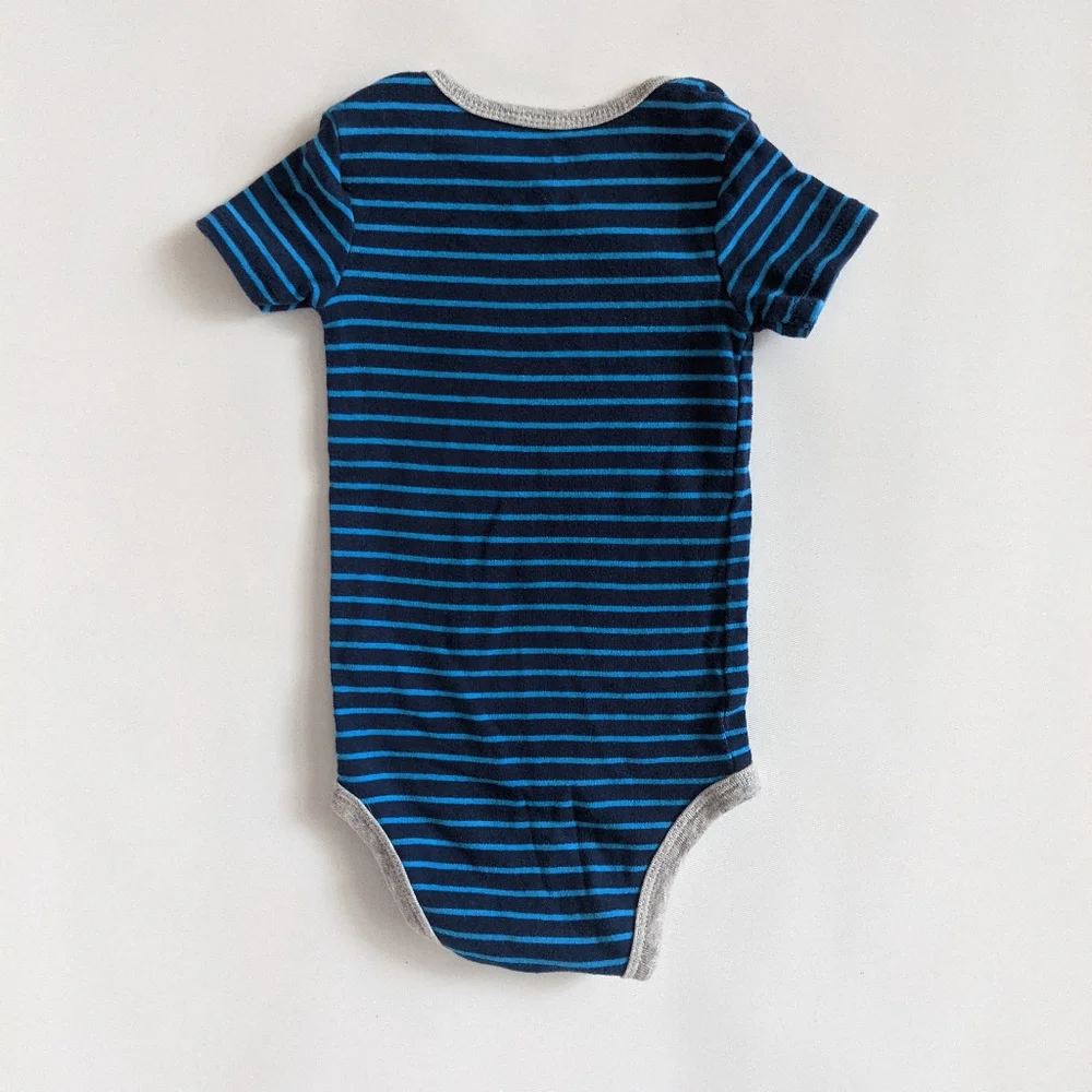 Carter's Bundle of Striped Short Sleeve Bodysuits